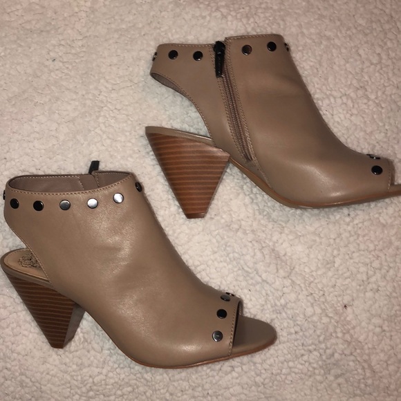 Vince Camuto Shoes - Vince Camuto Open Toe Booties